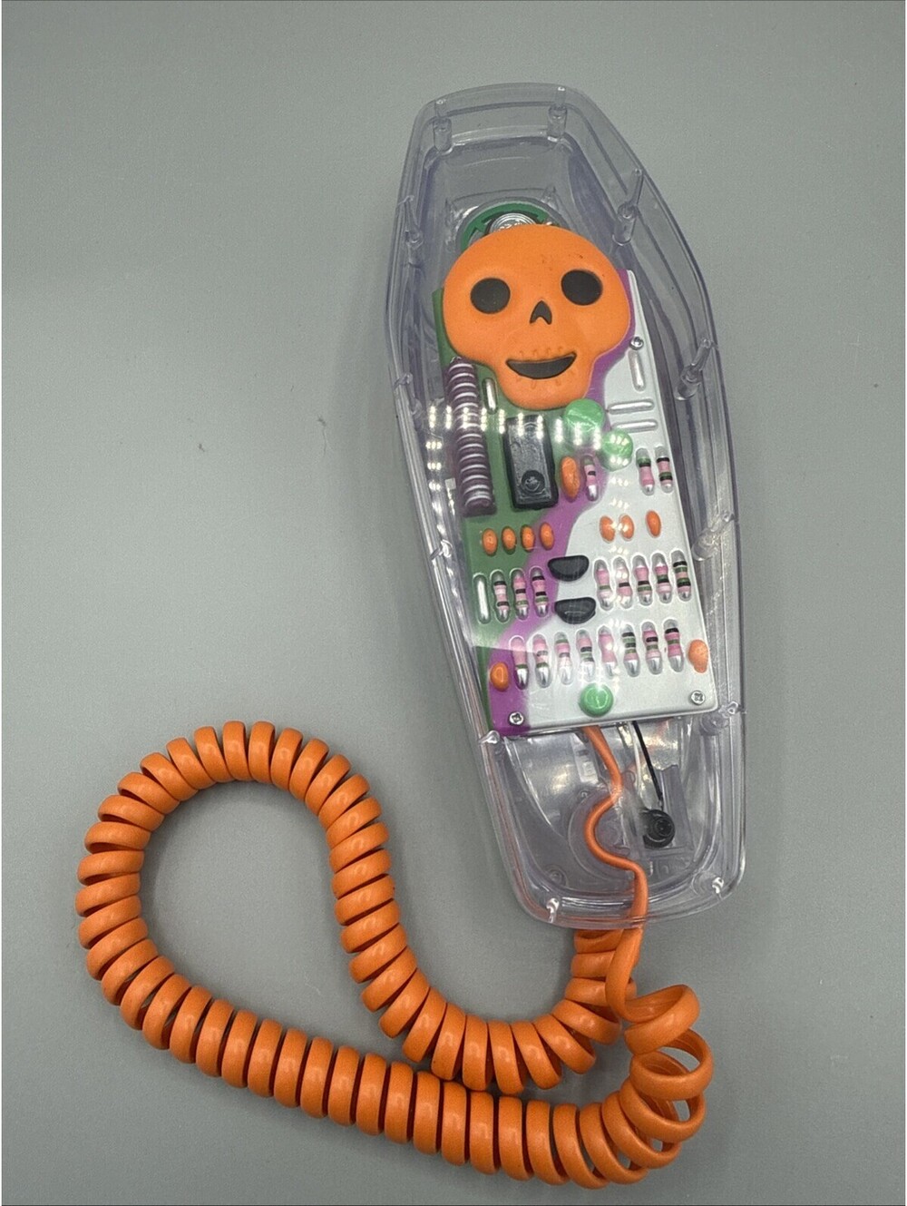 Target Hyde & EEK! Creepy Translucent Plastic Phone W/ Light & Sound Halloween